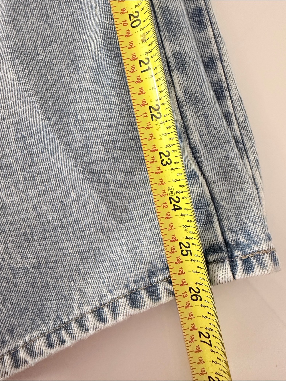 Levi’s Apron Denim Front Tie Jeans Wide Leg Overalls baggy M - Picture 8 of 8